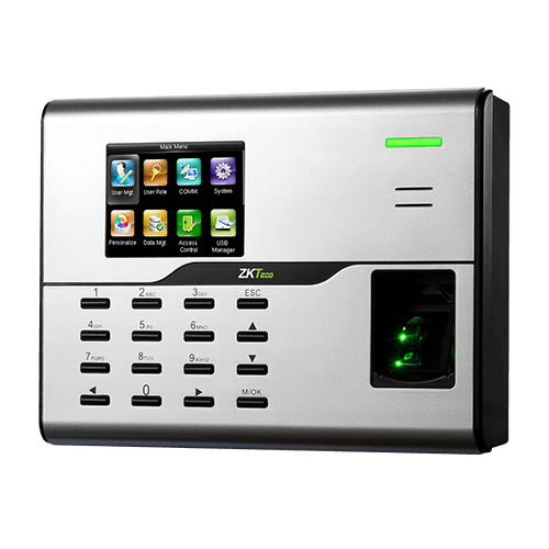 เครื่องสแกนลายนิ้วมือ สำหรับบันทึกเวลาทำงาน Finger Scan ZKTECO UA860