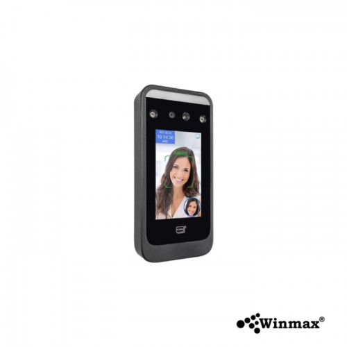 เครื่องสแกนใบหน้า ลายนิ้วมือและบัตรควบคุมการเข้าออก 4.3 นิ้ว Winmax-AI06