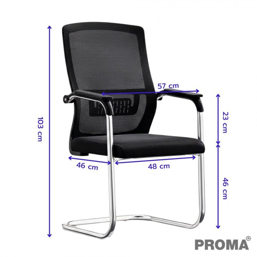 เก้าอี้หนังสำนักงานอเนกประสงค์ PROMA Leather Chair Office Multi-purpose  PROMA-C-62