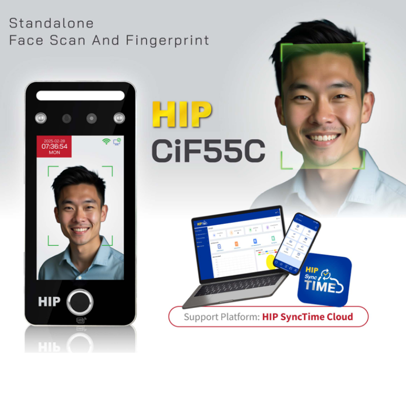 เครื่องสแกนใบหน้า รุ่น CiF55C