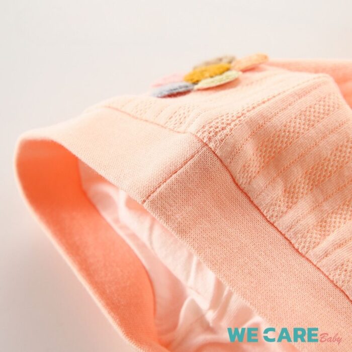 หมวกเด็กทารก WE CARE ผ้าฝ้ายระบายอากาศทรงกรวยน่ารัก รุ่น Socute 3