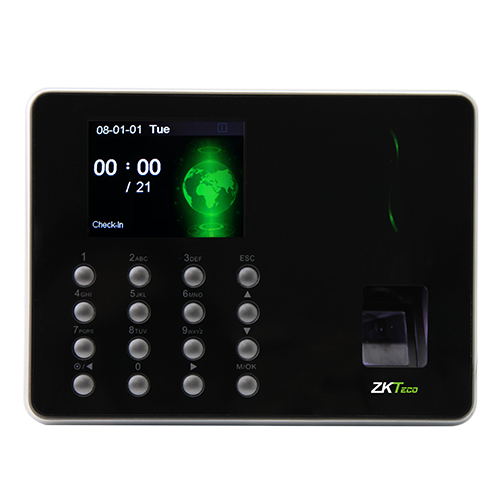 เครื่องสแกนลายนิ้วมือ สำหรับบันทึกเวลาทำงาน Finger Scan ZKTECO WL30