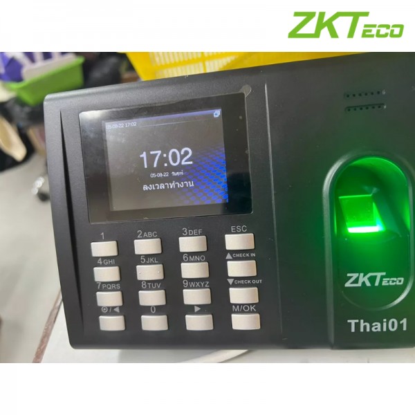  เครื่องสแกนลายนิ้วมือ ZKTeco รุ่น THAI01