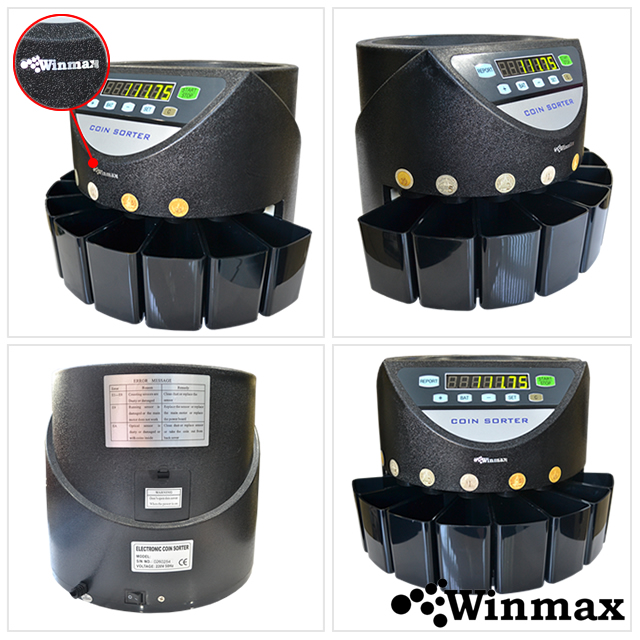 เครื่องนับเหรียญ เครื่องนับเงินเหรียญ และเครื่องคัดแยกเหรียญ