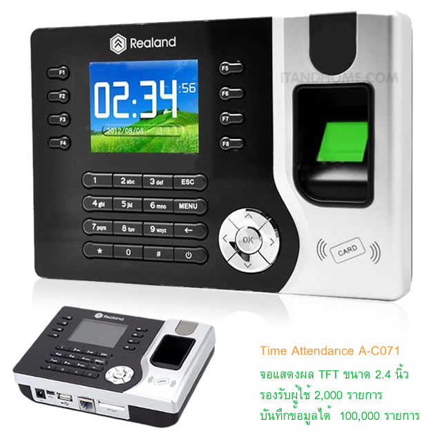 Biometric Fingerprint Time Attendance Machine Time Clock