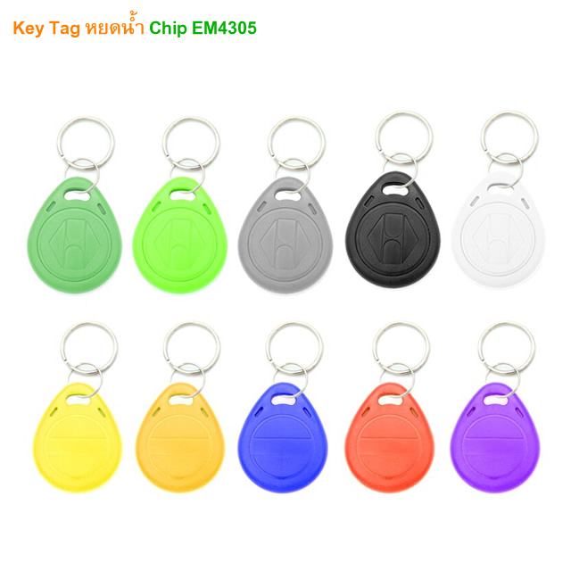 พวงกุญแจ Key Tag Chip EM4305 พวงกุญแจ Key Tag Chip EM4305