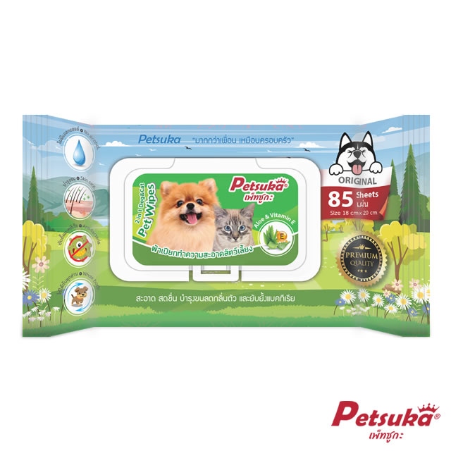 Petsuka Pet Wips 85 pcs