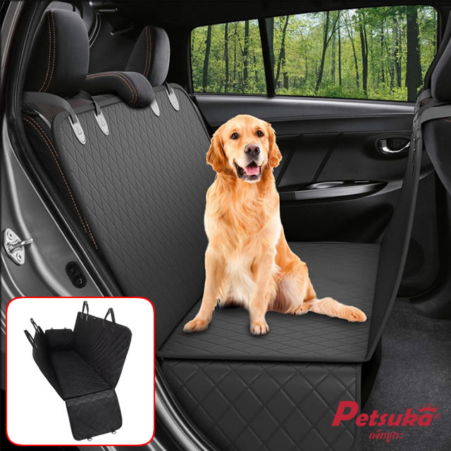 แผ่นรองกันเปื้อนในรถยนต์ Petsuka สำหรับสัตว์เลี้ยง (กันเปื้อน 4 ด้าน) แผ่นรองกันเปื้อนในรถยนต์ Petsuka สำหรับสัตว์เลี้ยง (กันเปื้อน 4 ด้าน)