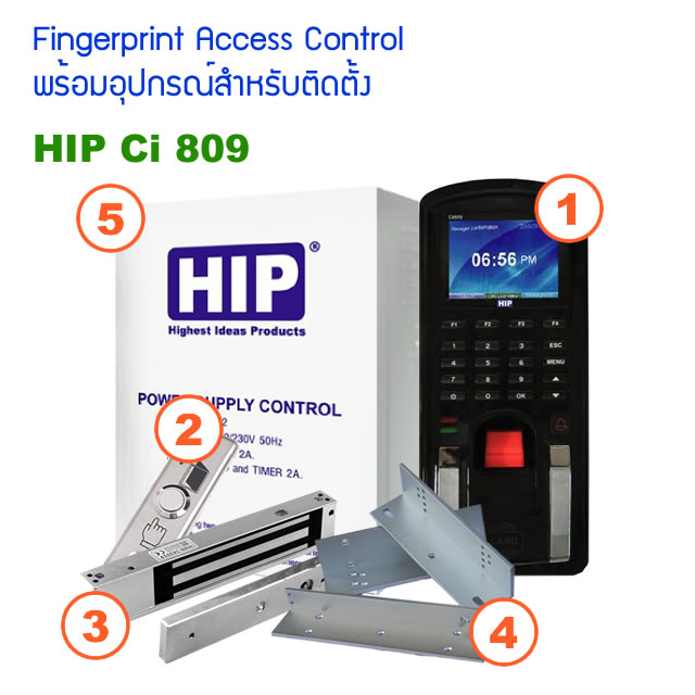 Access Control Fingerprint HIP Ci809