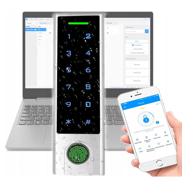 เครื่องทาบบัตรควบคุมประตู  ACM-210E