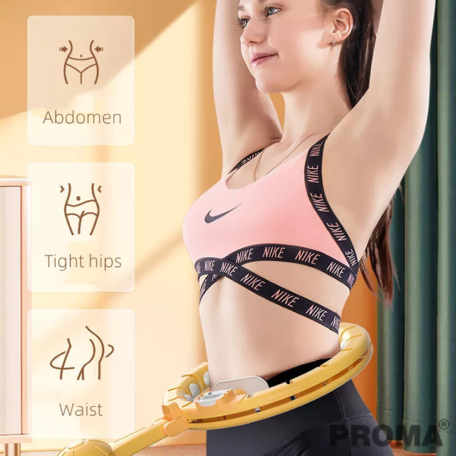 Fitness Hula Ring Hoop Fat Burning Massage Smart Weighted Lose