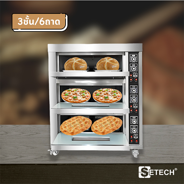 Bakery oven 19.8 KW SETECH 