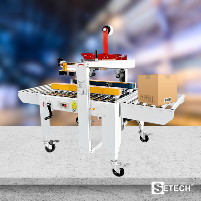 เครื่องปิดเทปกล่อง Semi Auto SETECH รุ่น CTS-01