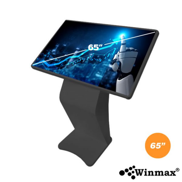 ตู้คีออสทัชสกรีน Winmax Kiosk ขนาด 65 นิ้ว รุ่น Winmax-K065
