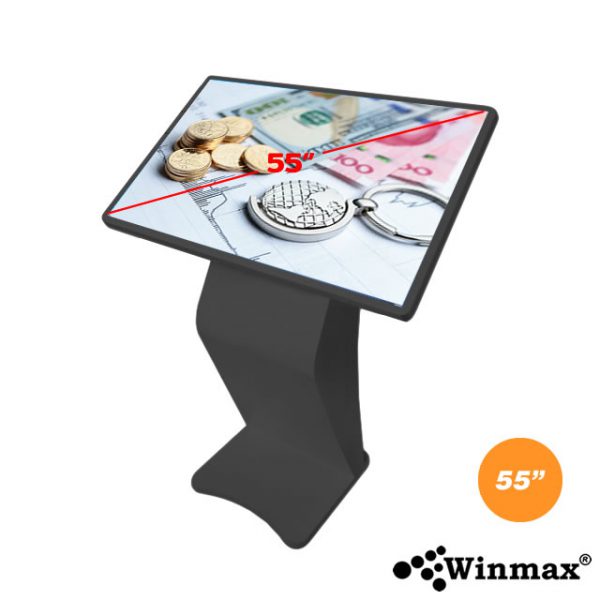 ตู้คีออสทัชสกรีน Winmax Kiosk ขนาด 55 นิ้ว รุ่น Winmax-K055