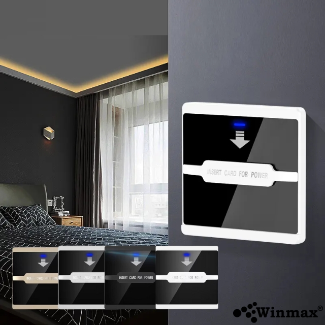 เต้าเสียบการ์ด Energy Saving Switch สวิตช์ควบคุมไฟฟ้าภายในห้อง Winmax-EV3