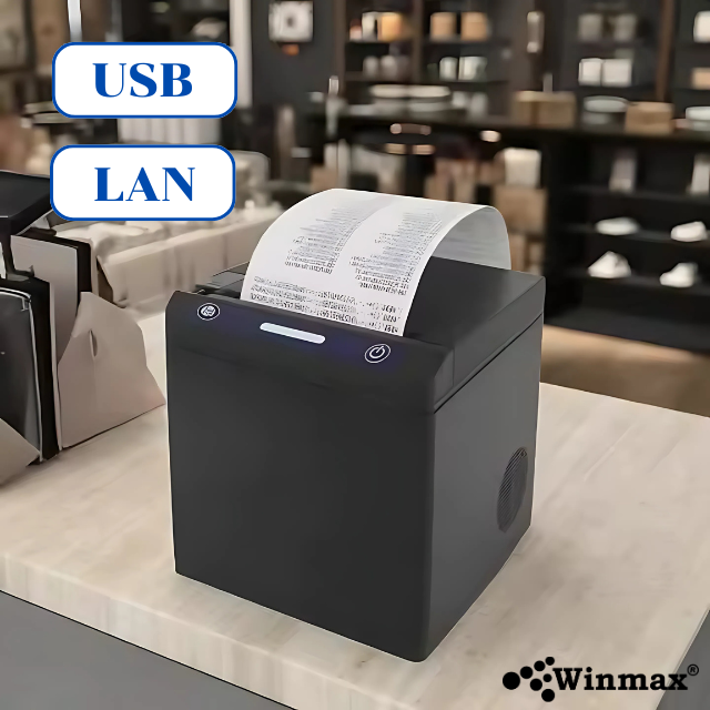 Printer Supports USB & LAN Supports 58mm,80mm bill paper Winmax-E57