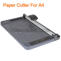 Paper Cutter Capable for A4 Cutting Sliding Rotary Blade