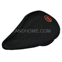 MD158MU silicone cushion bike saddle pad (Black)