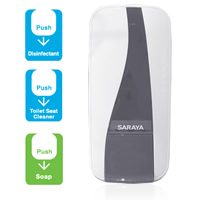 เครื่องจ่ายสบู่ และ น้ำยาฆ่าเชื้อชนิดมือกด MD-450