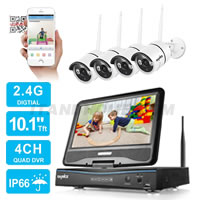 ip camera NVR CCTV Wireless Camera System 4 Channel Wifi 720P