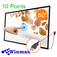 จอสัมผัส มัลติทัช Touch Screen Display ขนาด 50 นิ้วสัมผัส 10 จุด Winmax-T106