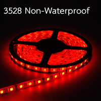 ไฟแอลอีดีแบบเส้น LED Strip Ribbon ยาว 5 เมตร สีแดง SMD3528 ไม่กันน้ำ LST3528NR