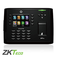 เครื่องสแกนลายนิ้วมือเข้าออกงาน และควบคุมประตู ZKTeco รุ่น iClock700