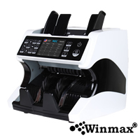 เครื่องนับธนบัตร ปุ่มกดสัมผัส คัดแยกชนิดและรวมมูลค่าธนบัตร Winmax-AL920 Winmax-AL920