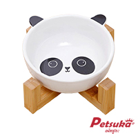 Petsuka Pet Bowl Ceramic Panda Cartoon