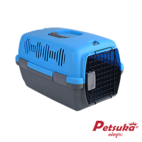 Petsuka Pet Cage Breathable Carrier Cage Portable Blue Color
