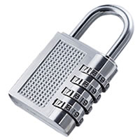 4 Digit Code Combination Bicycle Security Lock 