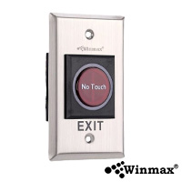 ปุ่มกดออกประตู แบบไม่ต้องสัมผัส Exit Switch No Touch No Touch Exit Switch Sensor Open-Close Door