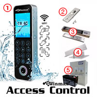 เครื่องสแกนลายนิ้วมือ Access Control Fingerprint Winmax TFS50 ACC TFS50