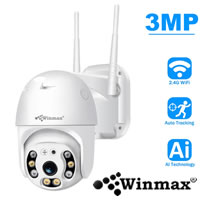 3MP Icsee HD Outdoor Surveillance H.265 Onvif PTZ CCTV Wifi Security Camera