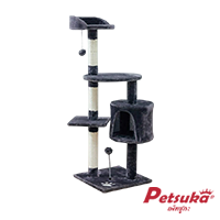 Petsuka Cat Trees Cat Condo Gray Color