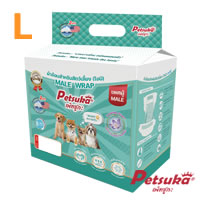 Petsuka Pet Diapers Obi of All Ages Male Size L