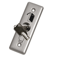 Stainless Steel  Key Switch for Access Control
