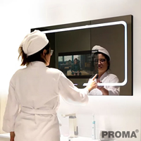 Touch Screen Bathroom Smart Mirror With WiFi Android System (horizontal)