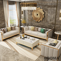 Modern luxury Style Fabric Sofa Set