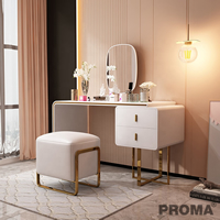 Luxury Modern White Furniture Makeup Table
