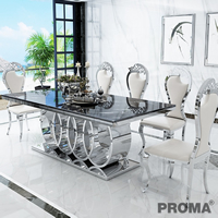 French Style Luxury Marble Dining Table
