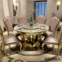 Modern Round Dining Table Marble