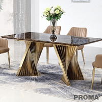 Luxurious Dining Table And Chair Set