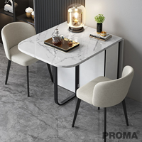Modern Design Marble Foldable Dining Table