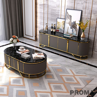 Luxurious marble TV stand