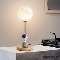 Lamp Bedroom Table Lamp Moon Planet Atmosphere