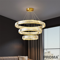 LED Chandeliers Fashion 3 Circles Ring