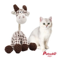 Petsuka cow doll pet toy with sound