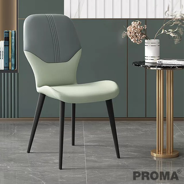 Metal Frame Multi-Scene Application Soft Dining Chair